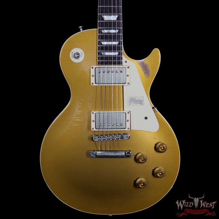 Gibson Custom Shop Collector Choice #36 Charles Daughtry Goldfinger 1957 Les Paul Goldtop Aged - Image 3