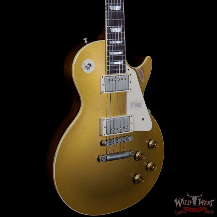 Gibson Custom Shop Collector Choice #36 Charles Daughtry Goldfinger 1957 Les Paul Goldtop Aged - Image 4