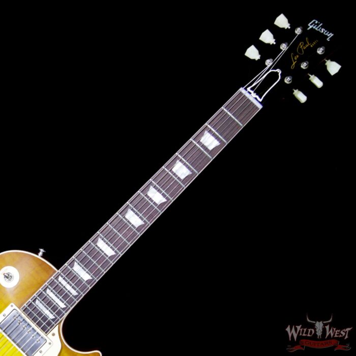 2018 Gibson Custom Shop Standard Historic 1959 Les Paul Standard VOS R9 Honey Lemon 7.9 Pounds - Image 8