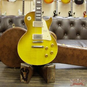 2018 Gibson Custom Shop Standard Historic 1959 Les Paul Standard VOS R9 Honey Lemon 7.9 Pounds - Image 12