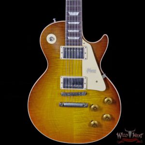 2018 Gibson Custom Shop Standard Historic 1958 Les Paul Standard VOS R8 Tea Burst 8.1 Lbs - Image 3