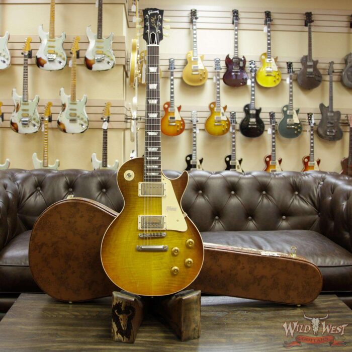 2018 Gibson Custom Shop Standard Historic 1958 Les Paul Standard VOS R8 Tea Burst 8.1 Lbs - Image 11
