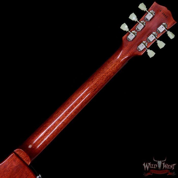 2018 Gibson Custom Shop Standard Historic 1958 Les Paul Standard VOS R8 Washed Cherry 8.35 Lbs - Image 11