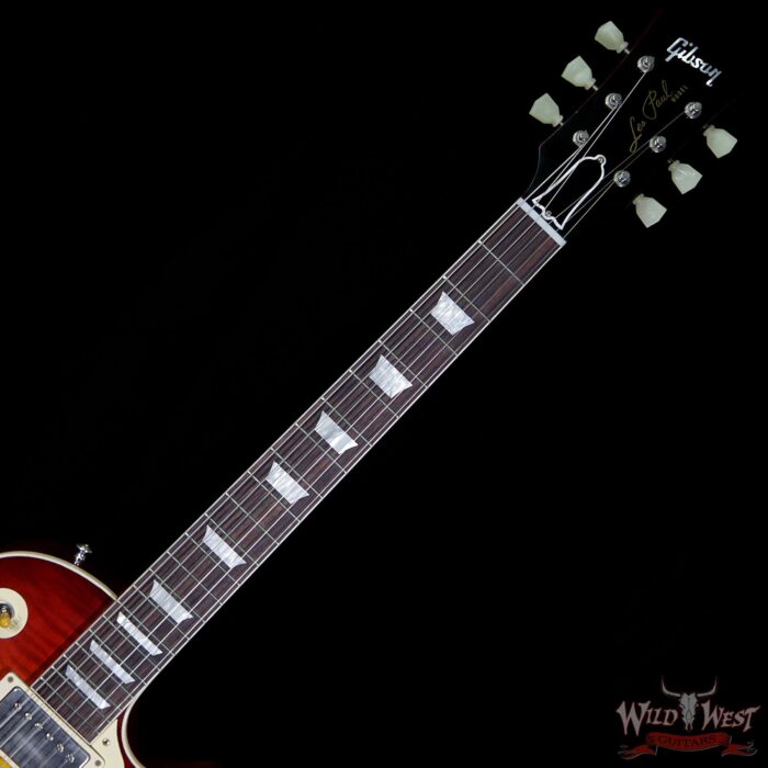 2018 Gibson Custom Shop Standard Historic 1958 Les Paul Standard VOS R8 Washed Cherry 8.35 Lbs - Image 9