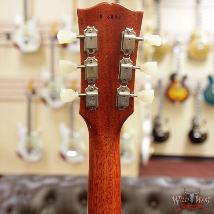 2018 Gibson Custom Shop Standard Historic 1958 Les Paul Standard VOS R8 Washed Cherry 8.35 Lbs - Image 10