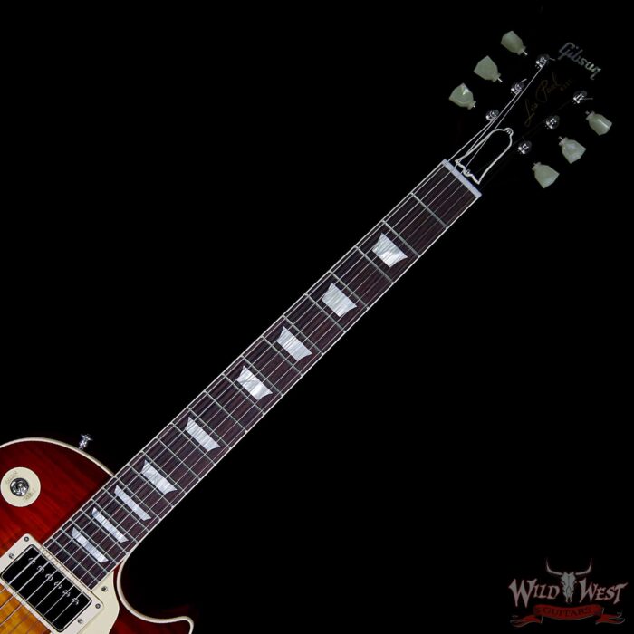 Gibson Custom Shop R9 Historic 1959 Les Paul Standard Gloss Vintage Cherry Sunburst 8.65 Lbs - Image 9