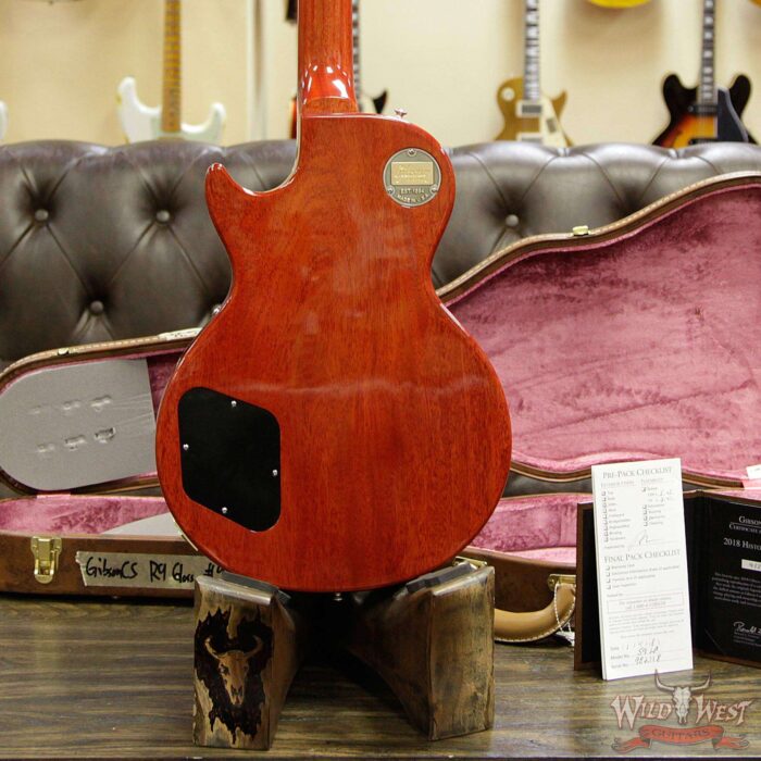 Gibson Custom Shop R9 Historic 1959 Les Paul Standard Gloss Vintage Cherry Sunburst 8.65 Lbs - Image 15