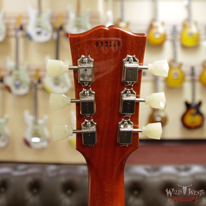 Gibson Custom Shop R9 Historic 1959 Les Paul Standard Gloss Vintage Cherry Sunburst 8.65 Lbs - Image 14