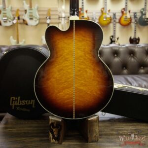 2018 Gibson Custom Shop Super 200 Birdseye Super Jumbo SJ-200 Cutaway Sunset Burst - Image 14