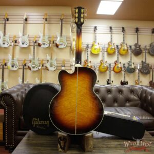 2018 Gibson Custom Shop Super 200 Birdseye Super Jumbo SJ-200 Cutaway Sunset Burst - Image 13