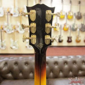 2018 Gibson Custom Shop Super 200 Birdseye Super Jumbo SJ-200 Cutaway Sunset Burst - Image 9