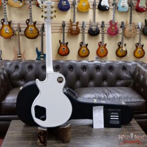 Gibson Custom Shop Les Paul Custom w/ Ebony Fingerboard Gloss Alpine White - Image 8