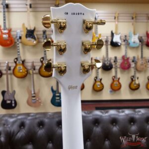 Gibson Custom Shop Les Paul Custom w/ Ebony Fingerboard Gloss Alpine White - Image 9
