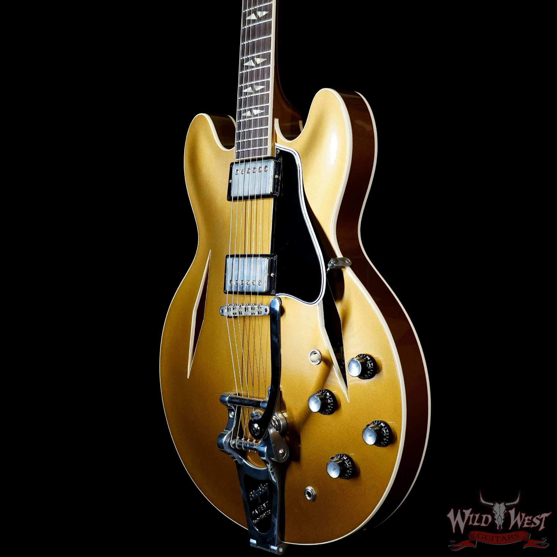 gibson-cs131587-br__wwg.jpg Gibson Custom Shop M2M 1964 Trini Lopez Standard Rosewood Fingerboard w/ Bigsby VOS Double Gold - Image 2