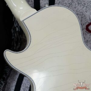 Gibson Custom Shop M2M Single Humbucker Les Paul Custom Ebony Fingerboard Murphy Lab Light Aged Classic White 9.90 LBS - Image 15