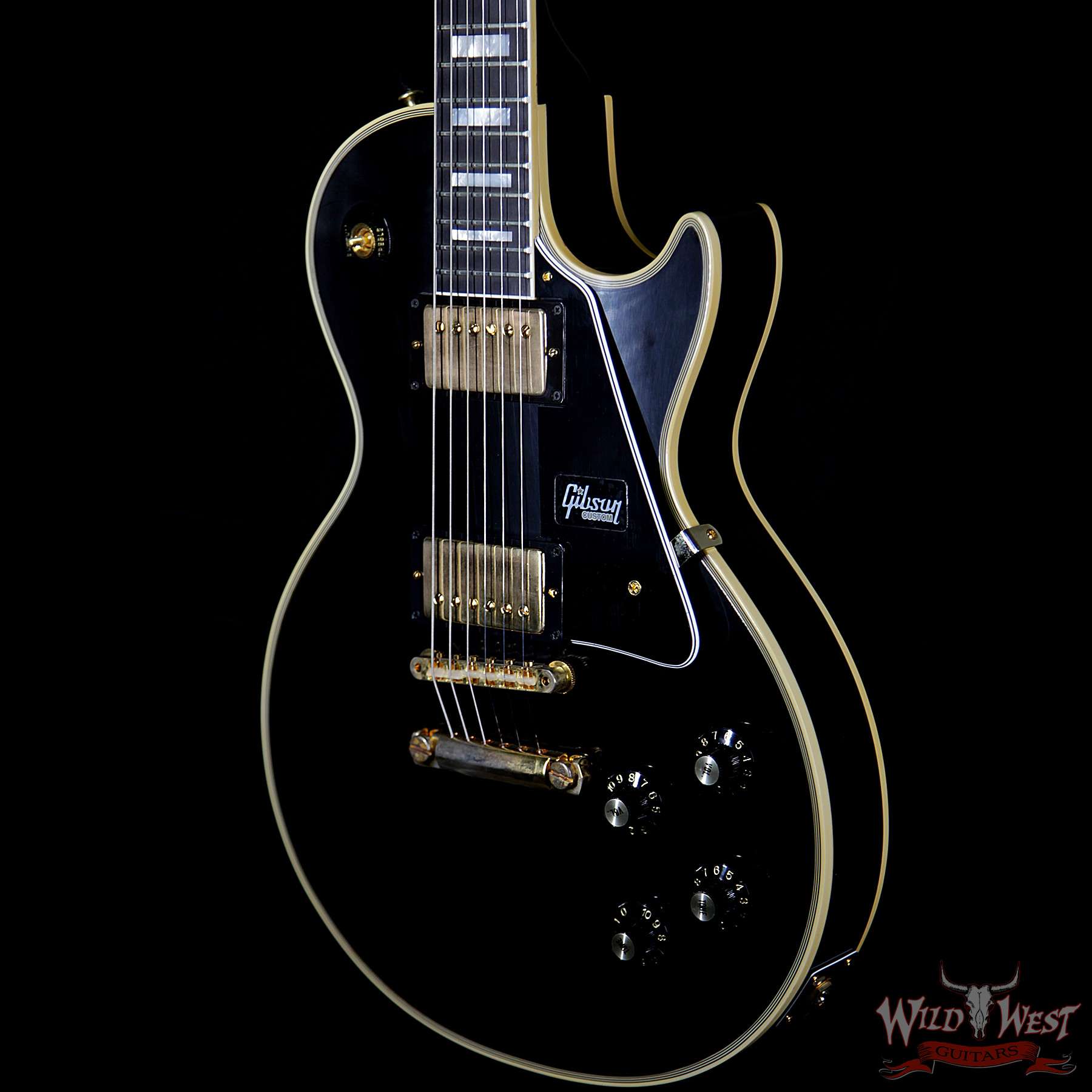 gibson-customshop-lp-vos-blk-082718-br__wwg.jpg 2018 Gibson Custom Shop 50th Anniversary 1968 Les Paul Custom Ebony - Image 2