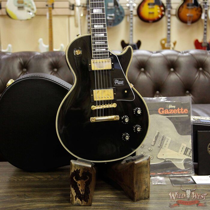 2018 Gibson Custom Shop 50th Anniversary 1968 Les Paul Custom Ebony - Image 12