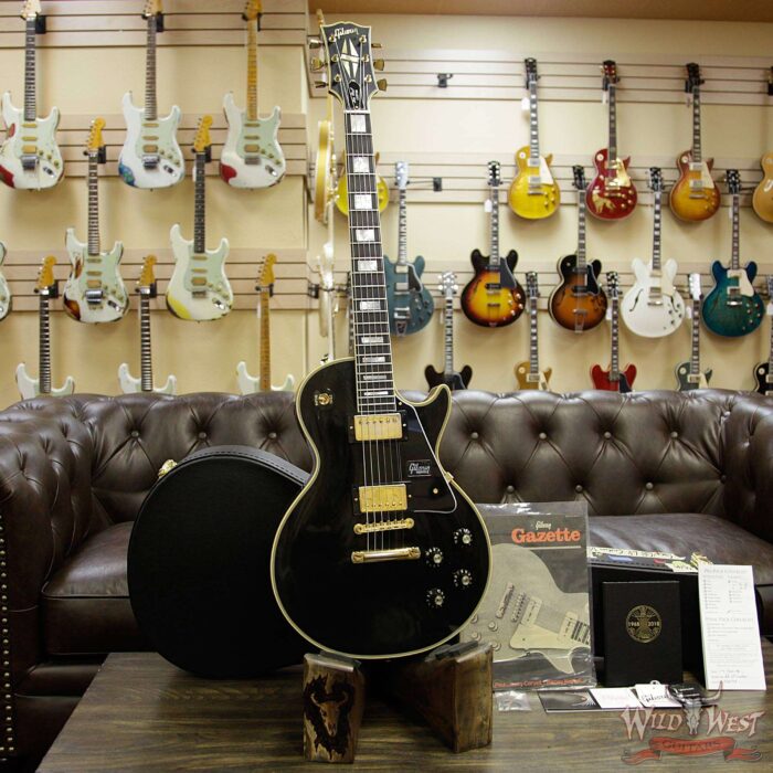 2018 Gibson Custom Shop 50th Anniversary 1968 Les Paul Custom Ebony - Image 13