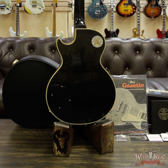 2018 Gibson Custom Shop 50th Anniversary 1968 Les Paul Custom Ebony - Image 17