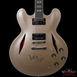 Gibson Artist Proof Guitar DG-335 Metallic Gold Dave Grohl Signed - Image 4