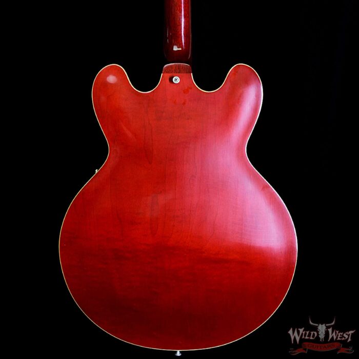 Gibson Memphis 2018 ES-330 VOS P90 Dark Cherry - Image 6