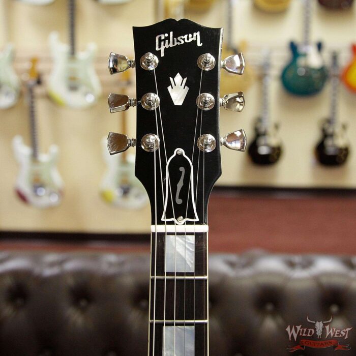Gibson Memphis ES-335 Big Block Retro 2018 Dark Rosewood Fingerboard Classic White - Image 9
