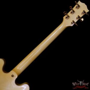 Gibson Custom Shop M2M 1959 ES-355 Reissue with Bigsby Murphy Lab Ultra Light Aged Heavy Antique White 8.95 lbs - Image 5