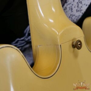 Gibson Custom Shop M2M 1959 ES-355 Reissue with Bigsby Murphy Lab Ultra Light Aged Heavy Antique White 8.95 lbs - Image 7