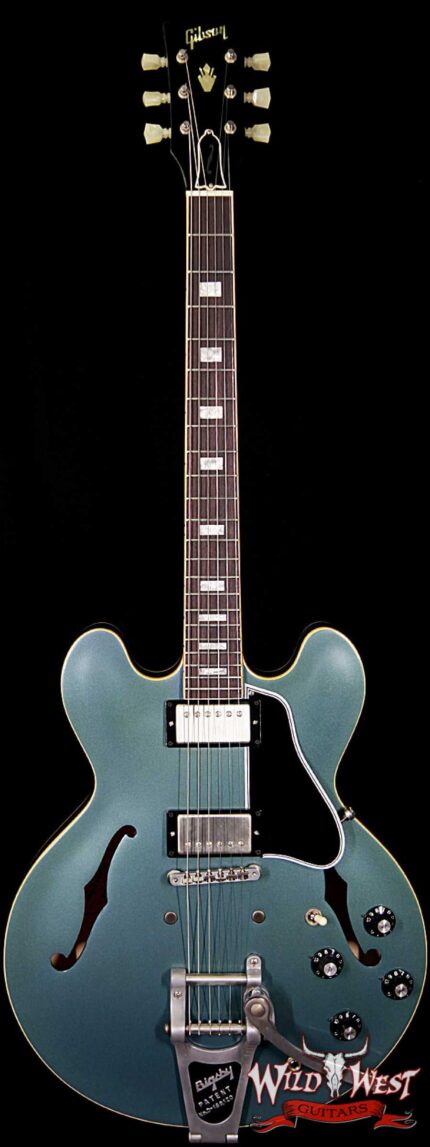 Gibson Memphis ES-335 Anchor Stud 2018 VOS Bigsby Antique Pelham Blue