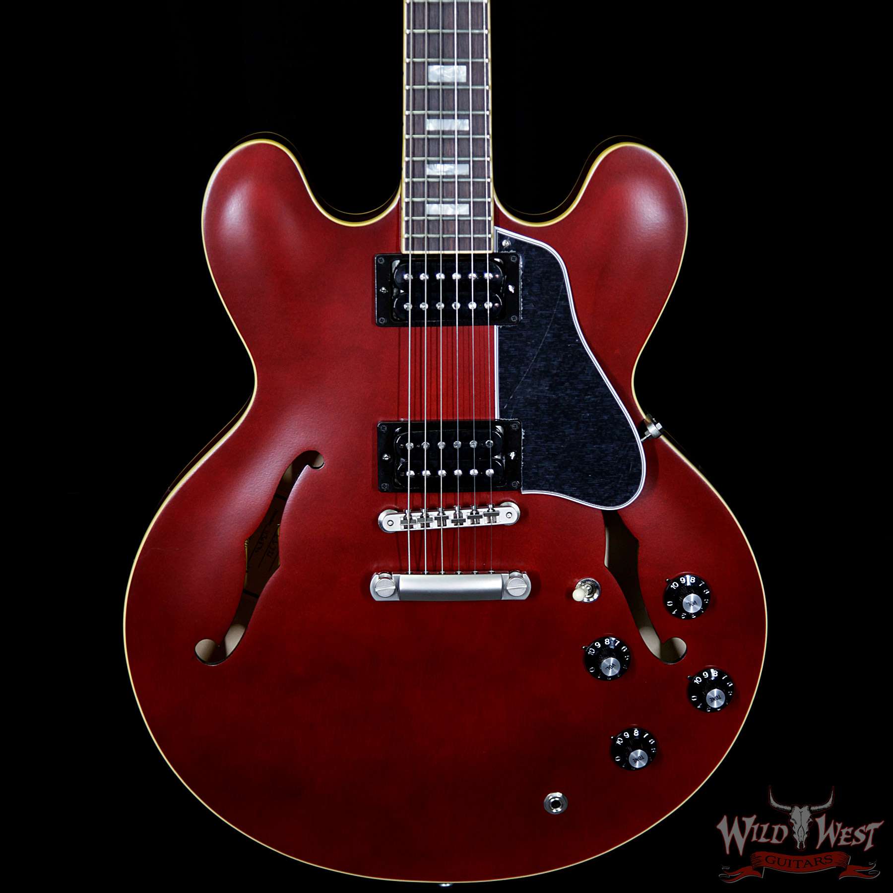gibson-es335-satin-winered-11308710-bbf__wwg.jpg Gibson Memphis ES-335 Satin 2018 Rosewood Fingerboard Wine Red - Image 3