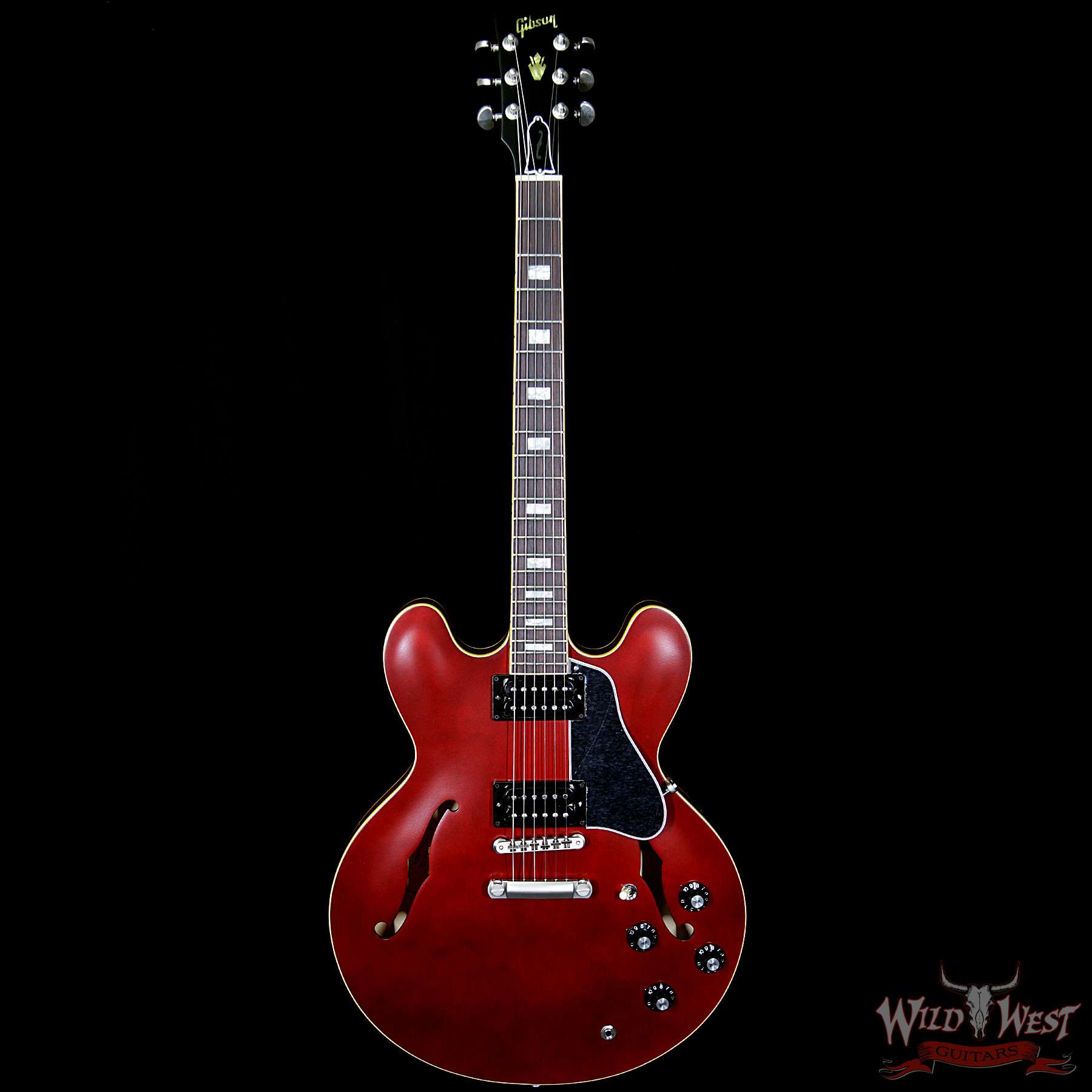 gibson-es335-satin-winered-11308710-bf__wwg.jpg Gibson Memphis ES-335 Satin 2018 Rosewood Fingerboard Wine Red - Image 5