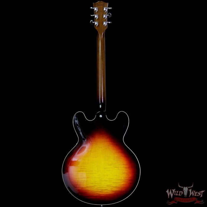 Gibson Memphis Limited 1 of 200 ES-335 Figured Slim Neck Sunset Burst - Image 6