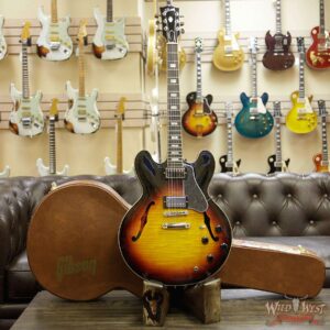 Gibson Memphis Limited 1 of 200 ES-335 Figured Slim Neck Sunset Burst - Image 12