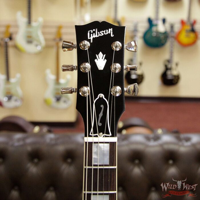 2018 Gibson ES-335 Big Block Retro Mid-Century Modern Horsepower Limited Wood Rose Metallic - Image 9
