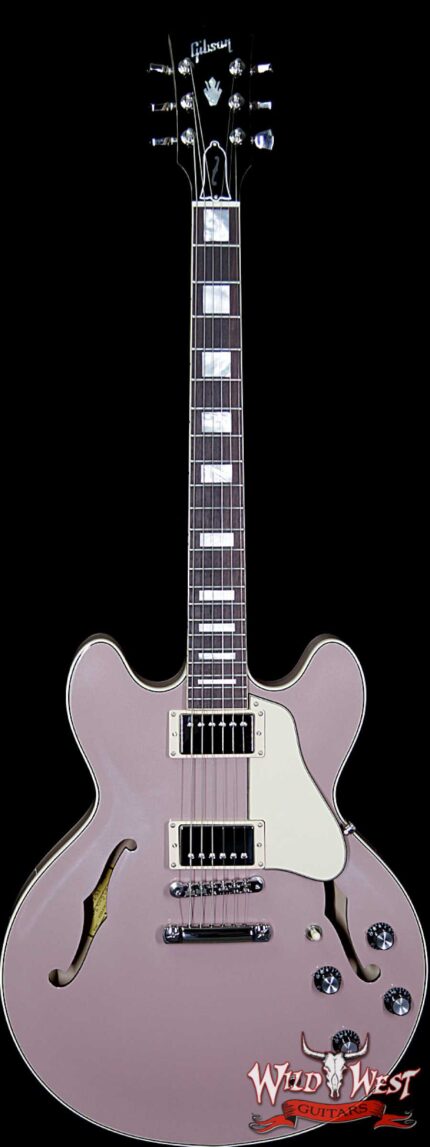 2018 Gibson ES-335 Big Block Retro Mid-Century Modern Horsepower Limited Wood Rose Metallic