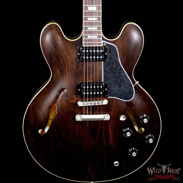 Gibson Memphis ES-335 Satin 2018 Rosewood Fingerboard Walnut - Image 3