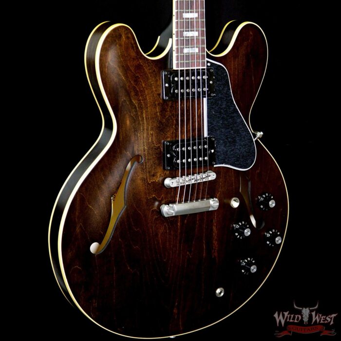 Gibson Memphis ES-335 Satin 2018 Rosewood Fingerboard Walnut - Image 4