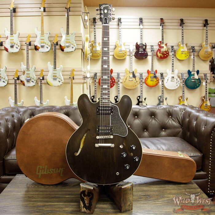Gibson Memphis ES-335 Satin 2018 Rosewood Fingerboard Walnut - Image 11