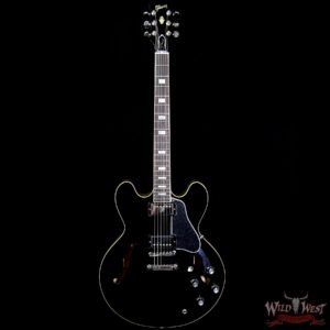 Gibson ES-335 Traditional Tone Quarter Sawn Mahogany Neck Rosewood Board Antique Ebony - Image 5