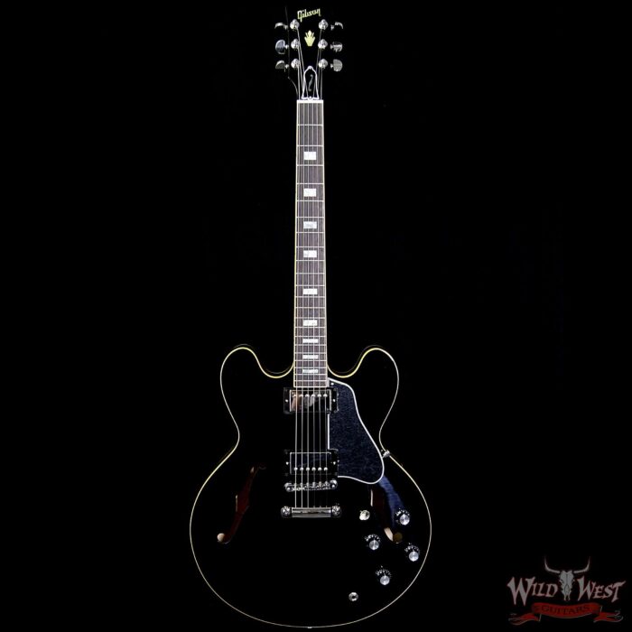 Gibson ES-335 Traditional Tone Quarter Sawn Mahogany Neck Rosewood Board Antique Ebony - Image 5
