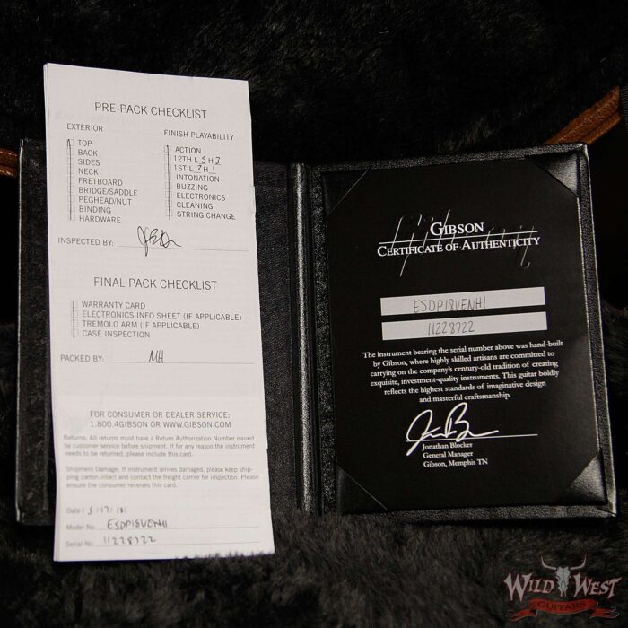 Gibson ES-335 Traditional Tone Quarter Sawn Mahogany Neck Rosewood Board Antique Ebony - Image 14