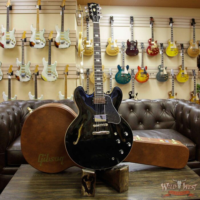 Gibson ES-335 Traditional Tone Quarter Sawn Mahogany Neck Rosewood Board Antique Ebony - Image 10