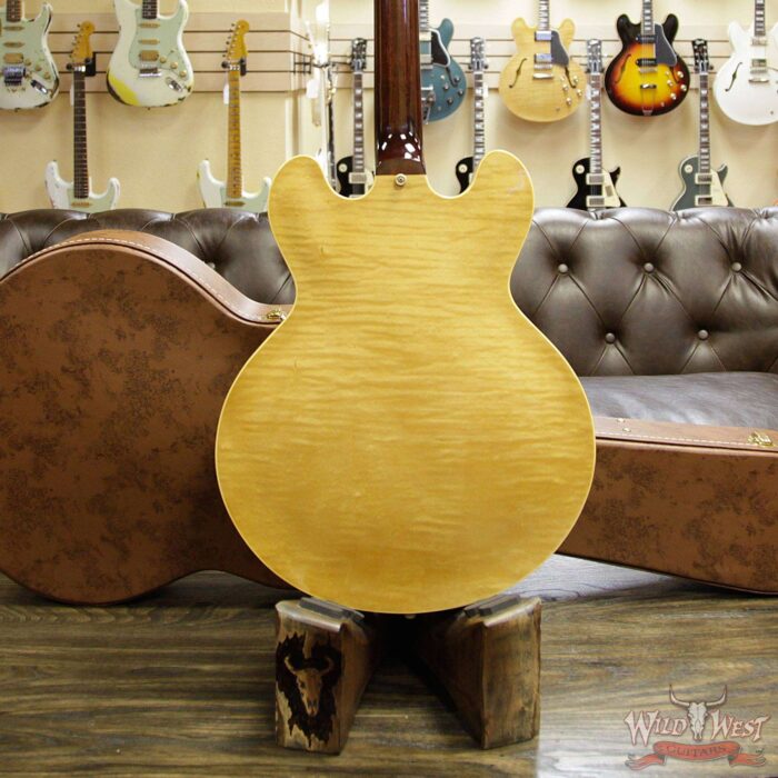 Gibson Memphis Hand Select 1959 ES-335 TD Mahogany Neck Rosewood Fingeboard Natural - Image 14