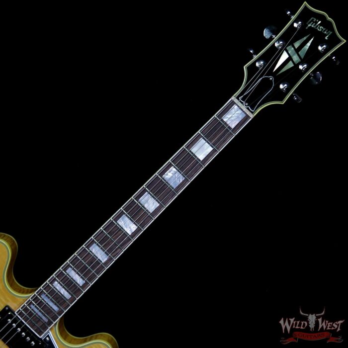 Gibson ES-355 Figured 2019 Dark Rosewood Fingerboard Vintage Natural - Image 8