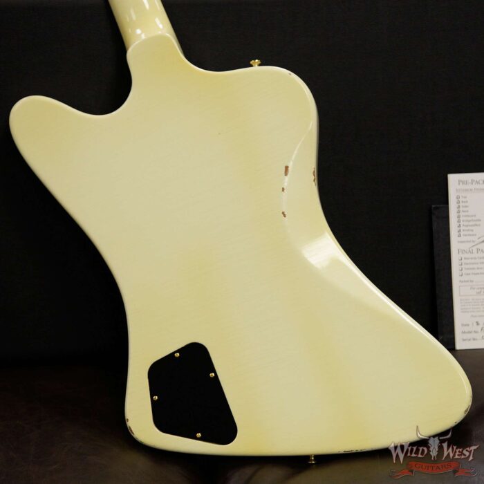 Gibson Custom Shop M2M Firebird Custom Aged Classic White - Image 15