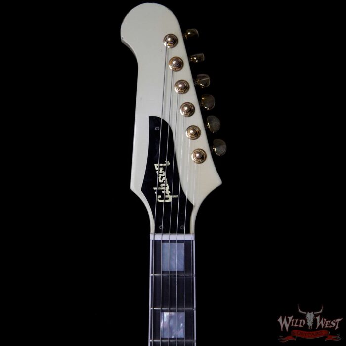 Gibson Custom Shop M2M Firebird Custom Aged Classic White - Image 7