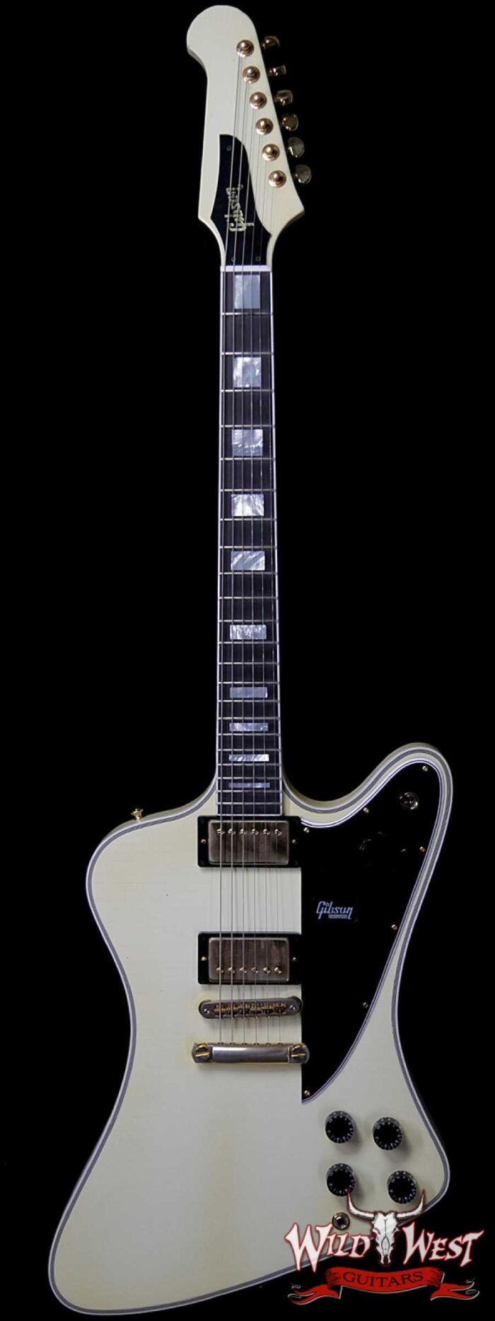Gibson Custom Shop M2M Firebird Custom Aged Classic White - Image 1