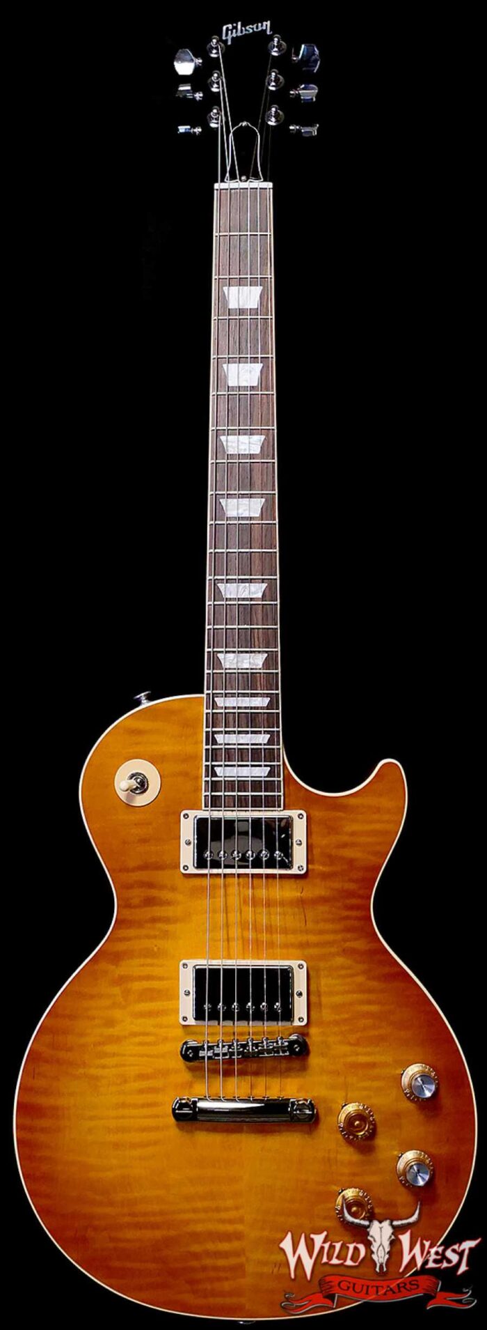 Gibson Kirk Hammett “Greeny” Les Paul Standard﻿﻿ Greeny Burst 9.70 LBS - Image 1