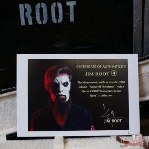 Jim Root Collection 2008 Gibson “Guitar Of The Month” Holy V - Image 12