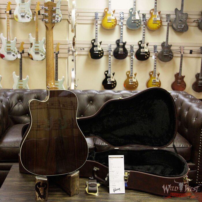2018 Gibson Montana Hummingbird Rosewood AG Square Shoulder Cutaway Electric-Acoustic Antique Natural - Image 13